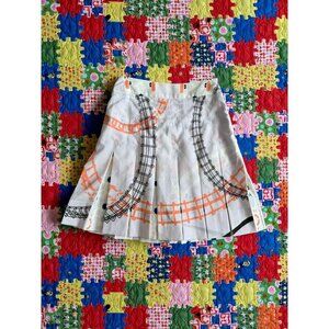 NEGARIN Horsebit Print Knee Length Skirt Size 6